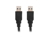 Picture of Kabel USB-A M/M 3.0 1.8m Czarny 