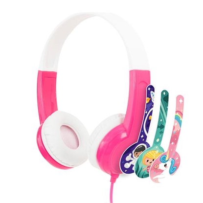 Picture of Słuchawki BuddyPhones Słuchawki BuddyPhones Discover Pink dla dzieci 85dB