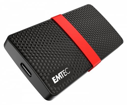Attēls no EMTEC SSD 512GB 3.1 Gen2 X200 Portable 4K retail