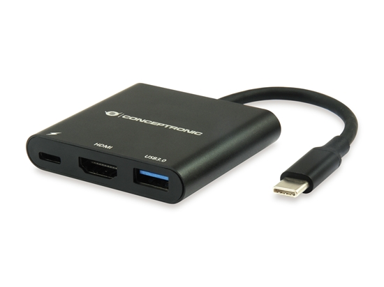 Picture of Conceptronic DONN01B 3-in-1 USB 3.2 Docking