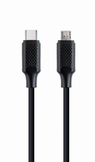 Изображение Gembird USB Type-C Male - Micro USB Male 1.5m Black