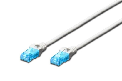 Изображение Patch cord U/UTP kat.5e PVC 0,5m Biały 