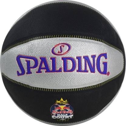Picture of Spalding TF-33 Red Bull Half Court Ball 76863Z Basketbola bumba