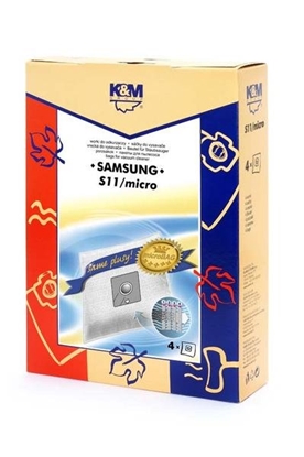 Attēls no K&M Vacuum cleaner bag SAMSUNG VP77 (4pcs)
