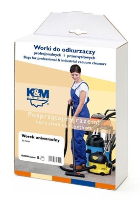 Picture of K&M Vacuum cleaner bag universal (5pcs)