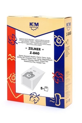 Attēls no K&M Vacuum cleaner bag ZELMER (5pcs)