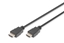 Attēls no Digitus HDMI High Speed Ethernet Type A SSt/St 2m Full HD black