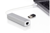 Picture of DIGITUS USB Typ-C 3.0 3-Port Hub with Gigabit Ethernet   DA-70255