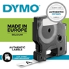 Picture of Dymo D1 12mm Red/White labels 45015