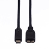 Picture of ROLINE USB 3.1 Cable, C-Micro B, M/M 0.5 m