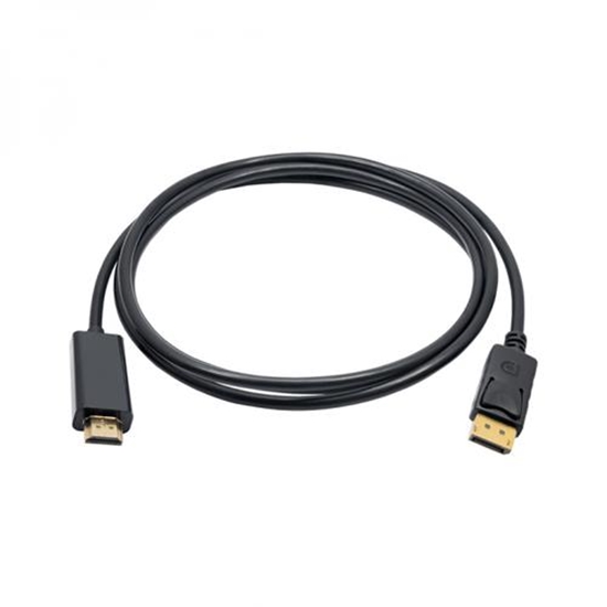 Изображение Kabel Akyga DisplayPort - HDMI 1.8m czarny (AK-AV-05)