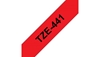 Изображение Brother labelling tape TZE-441 red/black  18 mm