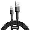 Picture of CABLE MICROUSB TO USB 2M/GRAY/BLACK CAMKLF-CG1 BASEUS