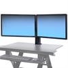 Picture of ERGOTRON WorkFit Dual Monitor Kit Black