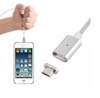 Изображение Kabel micro USB magnetyczny silver MCE160 - Quick & Fast Charge