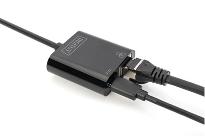 Attēls no DIGITUS USB Type-C Gigabit Ethernet Adapter, PD Unterstüt.