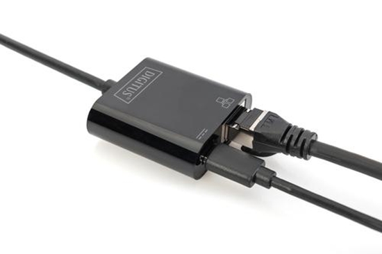 Picture of DIGITUS USB Type-C Gigabit Ethernet Adapter, PD Unterstüt.