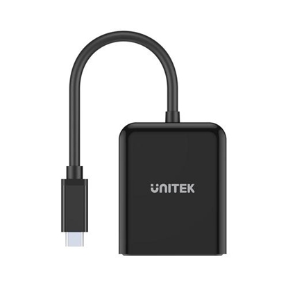 Изображение UNITEK V1407A USB graphics adapter Black