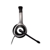 Picture of V7 HU521-2EP headphones/headset Wired Head-band Office/Call center Black, Silver