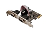 Picture of DIGITUS PCI Expr Card 2x D-Sub9 seriell Ports  + LowProfile retail