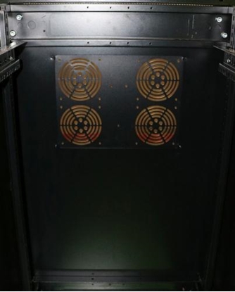 Attēls no EXTRALINK 27U 1000mm floor cabinet black
