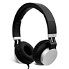 Picture of V7 Lightweight Headphones - Black/Silver