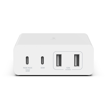 Picture of Belkin BOOST Charge  108W 4-Port Charg.2xUSB/C 2xUSB-A WCH010vfWH