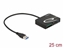 Изображение Delock Card Reader for XQD / SD / Micro SD memory cards + USB Type-A port