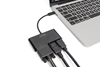 Изображение DIGITUS USB-C 3in1 Triple Monitor Adapter (HDMI, DP, VGA)