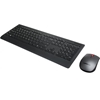 Изображение Lenovo 4X30H56821 keyboard Mouse included RF Wireless + USB QWERTY English, Russian Black
