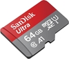 Picture of SanDisk Ultra 64GB MicroSDXC + Adapter