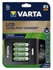 Picture of Varta LCD Ultra Fast Charger+ incl. 4 Batt. 2100 mAh AA + 12V