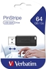 Изображение Verbatim Store n Go         64GB Pinstripe USB 2.0 black    49065