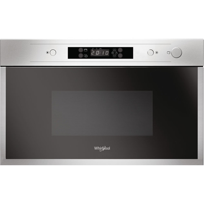 Picture of Whirlpool AMW 440/IX microwave Built-in Solo microwave 22 L 750 W Black,Silver