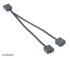 Picture of Akasa Kabel rozdzielajcy do RGB LED (AK-CBLD08-12BK)