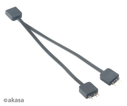 Picture of Akasa Kabel rozdzielajcy do RGB LED (AK-CBLD08-12BK)
