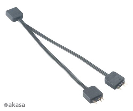 Picture of Akasa Kabel rozdzielajcy do RGB LED (AK-CBLD08-12BK)