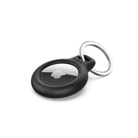 Picture of 1x4 Belkin Key Ring for Apple AirTag, black MSC001btBK