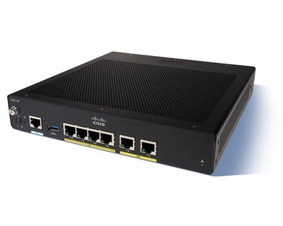 Изображение Cisco C927-4P wired router Gigabit Ethernet Black
