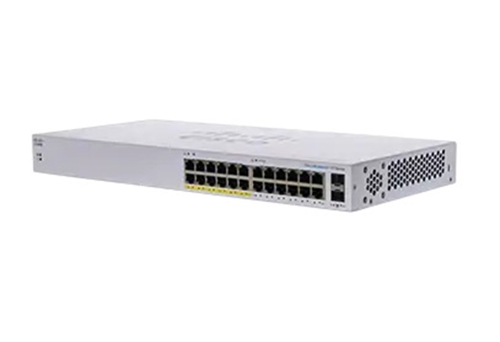 Picture of Cisco CBS110 Unmanaged L2 Gigabit Ethernet (10/100/1000) Power over Ethernet (PoE) 1U Grey