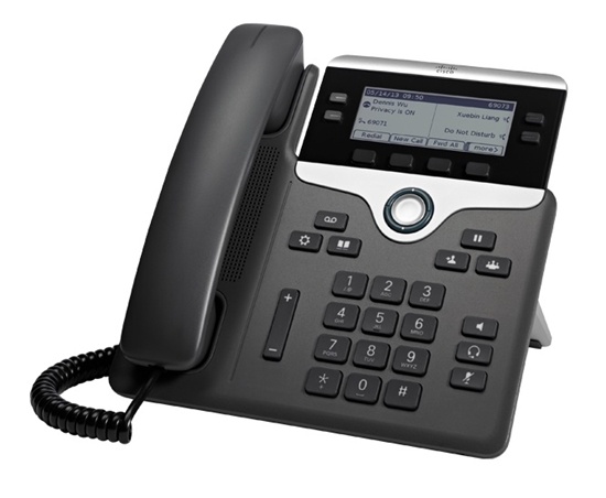 Picture of Cisco 7841 IP phone Black, Silver 4 lines LCD