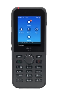 Pilt Cisco 8821 IP phone Black Wi-Fi