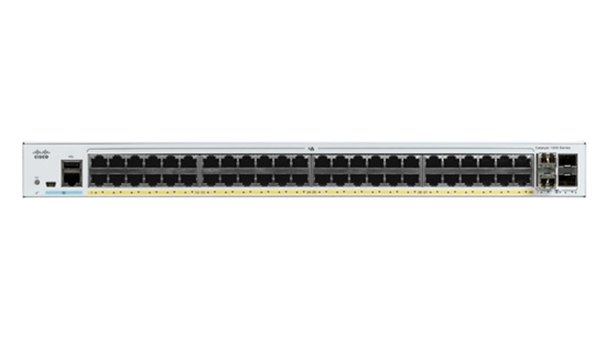 Picture of Cisco Catalyst C1000-48T-4X-L network switch Managed L2 Gigabit Ethernet (10/100/1000) Grey