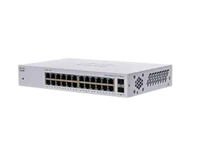 Picture of Cisco CBS110 Unmanaged L2 Gigabit Ethernet (10/100/1000) 1U Grey