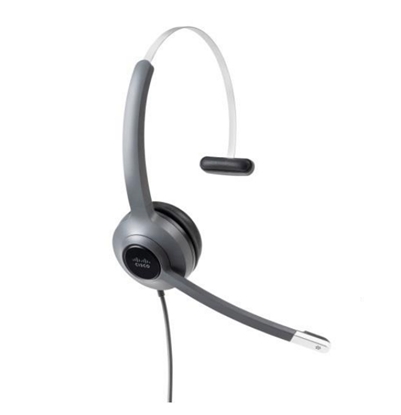 Изображение Cisco 521 Headset Wired Head-band Office/Call center Black, Grey