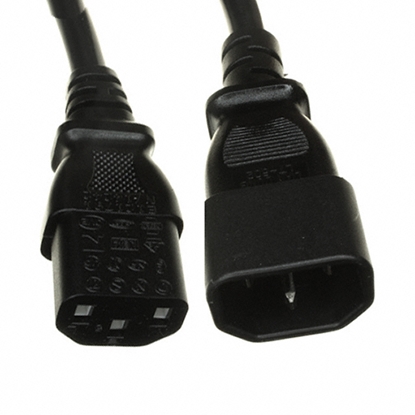 Attēls no Cisco CAB-C13-CBN= power cable Black 0.686 m C14 coupler C13 coupler