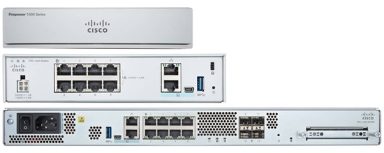 Изображение Cisco FPR1150-NGFW-K9 hardware firewall 1U 7500 Mbit/s