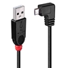 Picture of Lindy USB2.0 A/Micro-B 90 Degree 1m