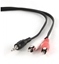 Picture of Gembird 1.5m, 3.5mm/2xRCA, M/M audio cable Black, Red, White