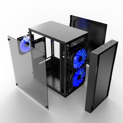 Picture of GEMBIRD CCC-FORNAX-960B PC case 3 fans